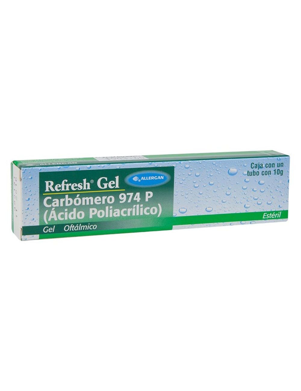 Refresh Gel Caja Con Tubo Con 10g