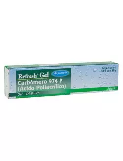 Refresh Gel Caja Con Tubo Con 10g