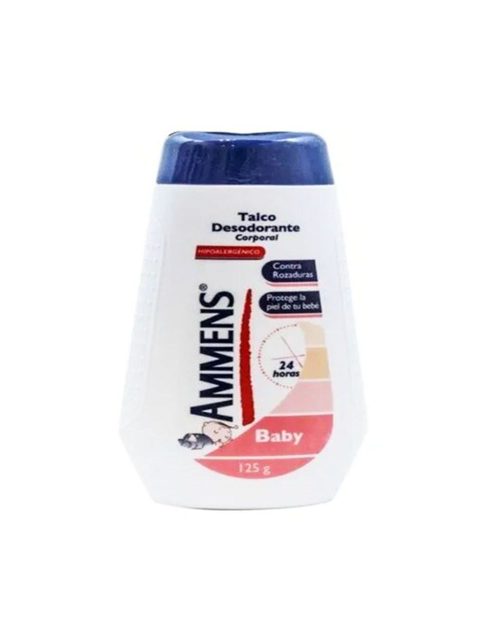 Talco Desodotante Ammens Corporal Frasco 125g Talco Desodotante Ammens Corporal Frasco 125g
