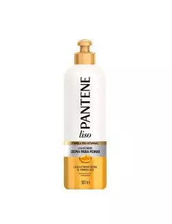 Crema Para Peinar Pantene Liso Extremo Envase Con 300 mL