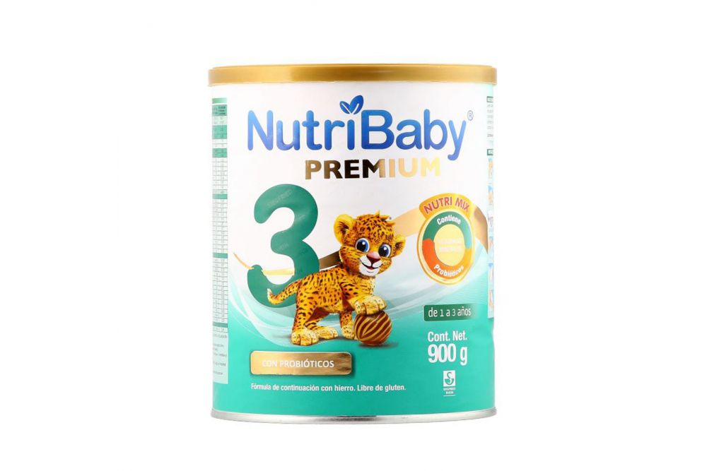 Nutribaby 3 Premium Lata Con 900 g