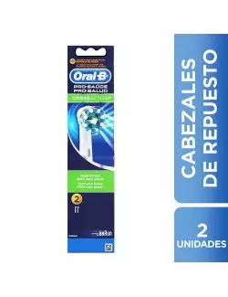 Oral B Precision Clean Repuesto Para Cepillo De Dientes Eléctrico, Empaque De 2 Piezas