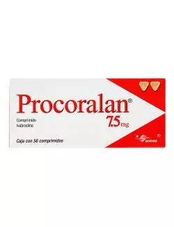 Procoralan 7.5 mg Caja Con 56 Comprimidos