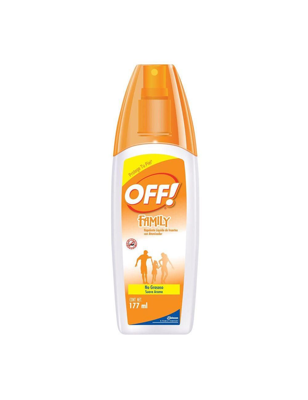 Repelente Off Family Frasco Spray Con 177 mL Repelente Off Family Frasco Spray Con 177 mL