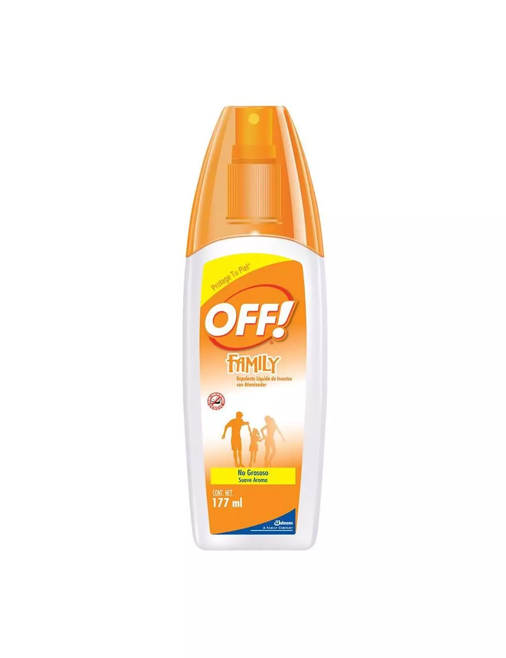 Repelente Off Family Frasco Spray Con 177 mL