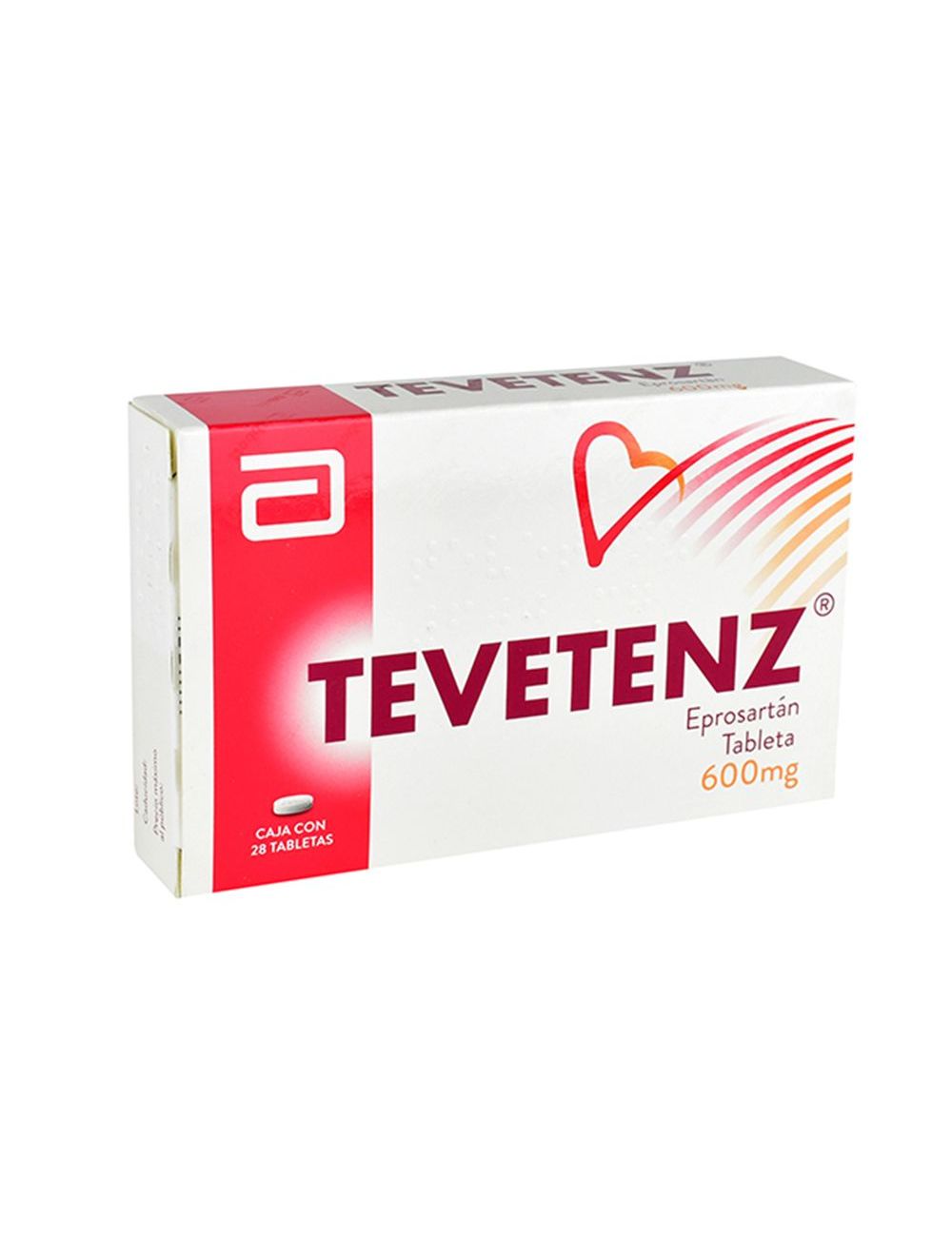 Tevetenz 600 mg Caja Con 28 Cápsulas