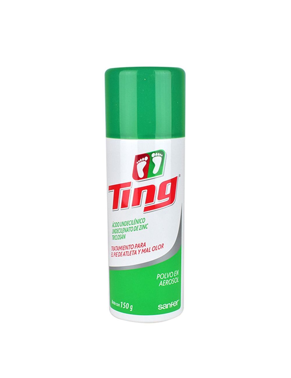 Ting Polvo En Aerosol Frasco Con 150 g Ting Polvo En Aerosol Frasco Con 150 g