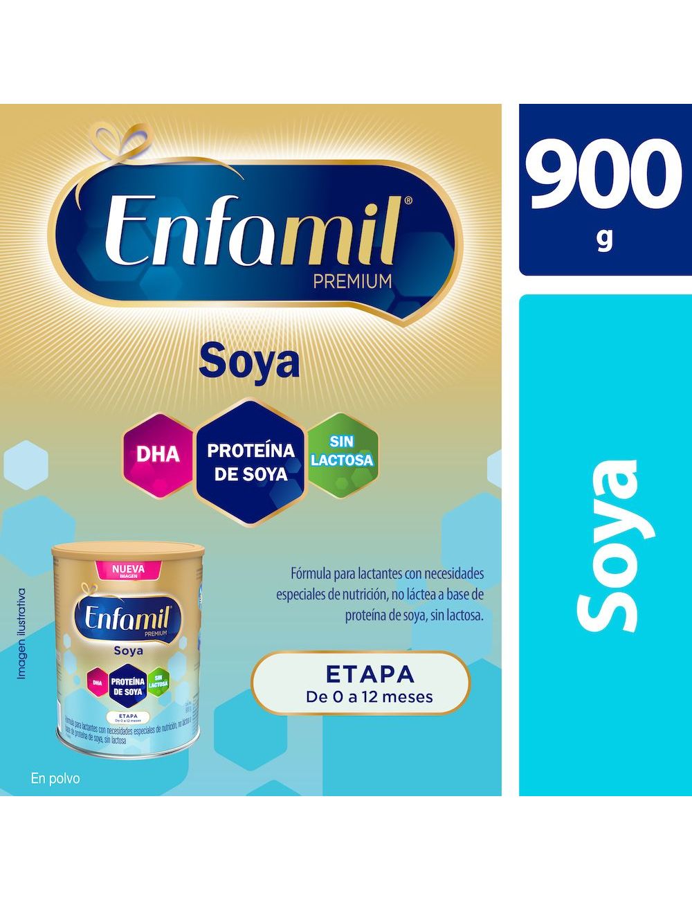 Enfamil Premium Soya, 900 g