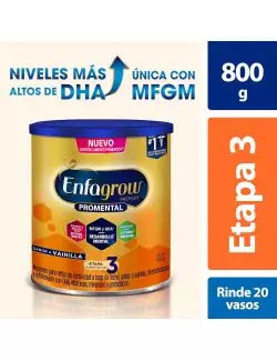 Enfagrow Promental Etapa 3 Vainilla, 800 g