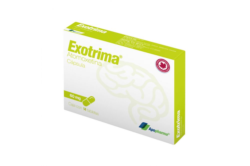 Exotrima 60 mg Caja Con Blíster Con 14 Cápsulas