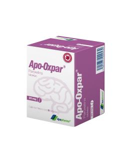 Apo-Oxpar® 20 mg (Paroxetina) - 30 Tabletas - Apopharma