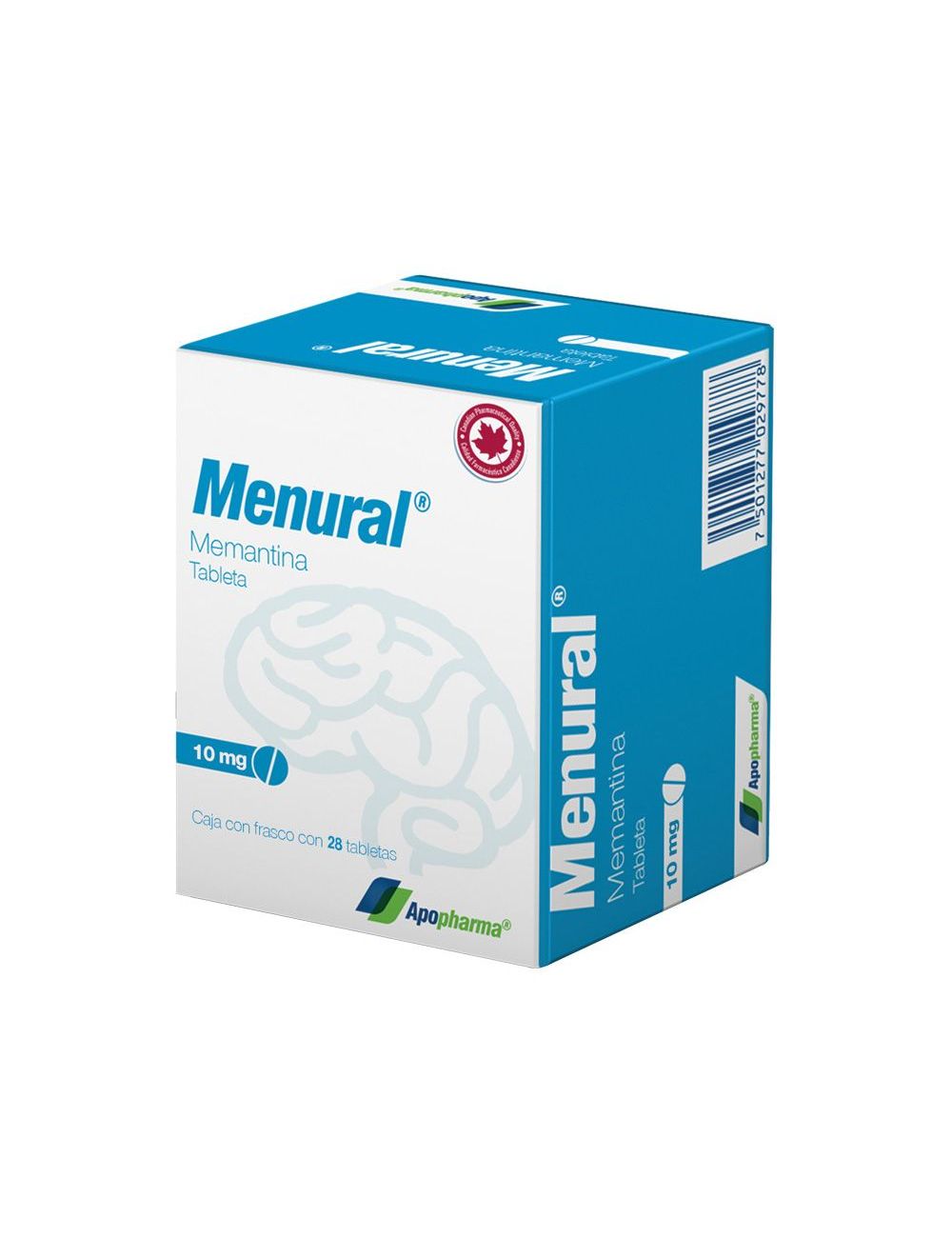 Menural 10 mg Caja Con Frasco Con 28 Tabletas Menural 10 mg Caja Con Frasco Con 28 Tabletas