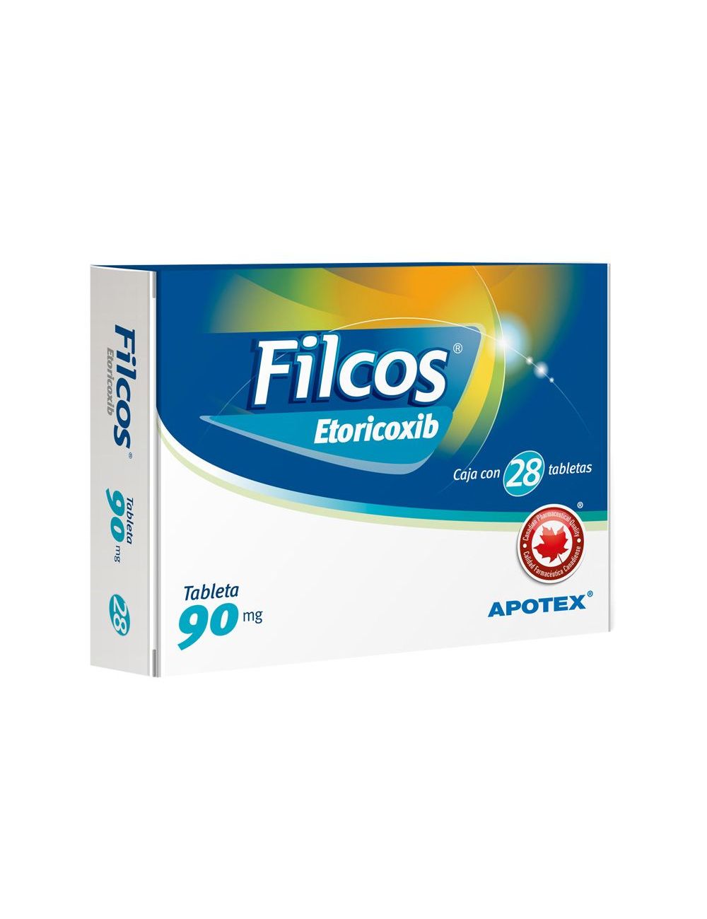 Filcos 90 mg Caja Con Blíster Con 28 Tabletas Filcos 90 mg Caja Con Blíster Con 28 Tabletas