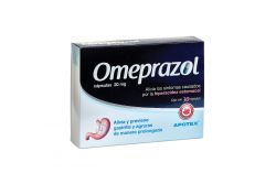 Omeprazol 20 mg Caja Con Blíster Con 30 Cápsulas