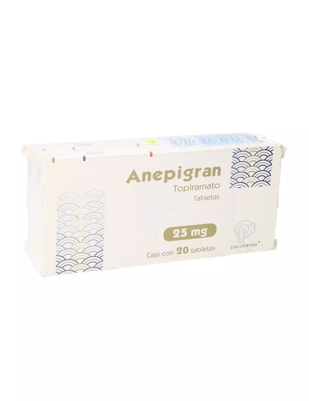 Anepigran 25 mg 2 Cajas Con 20 Tabletas Cada Una