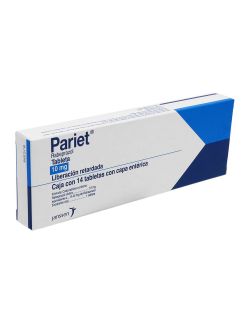 Pariet® 10 mg - Caja con 14 Tabletas Recubiertas | Rabeprazol | Janssen-Cilag