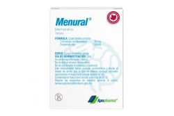Menural 20 mg Caja Con Frasco Con 28 Tabletas