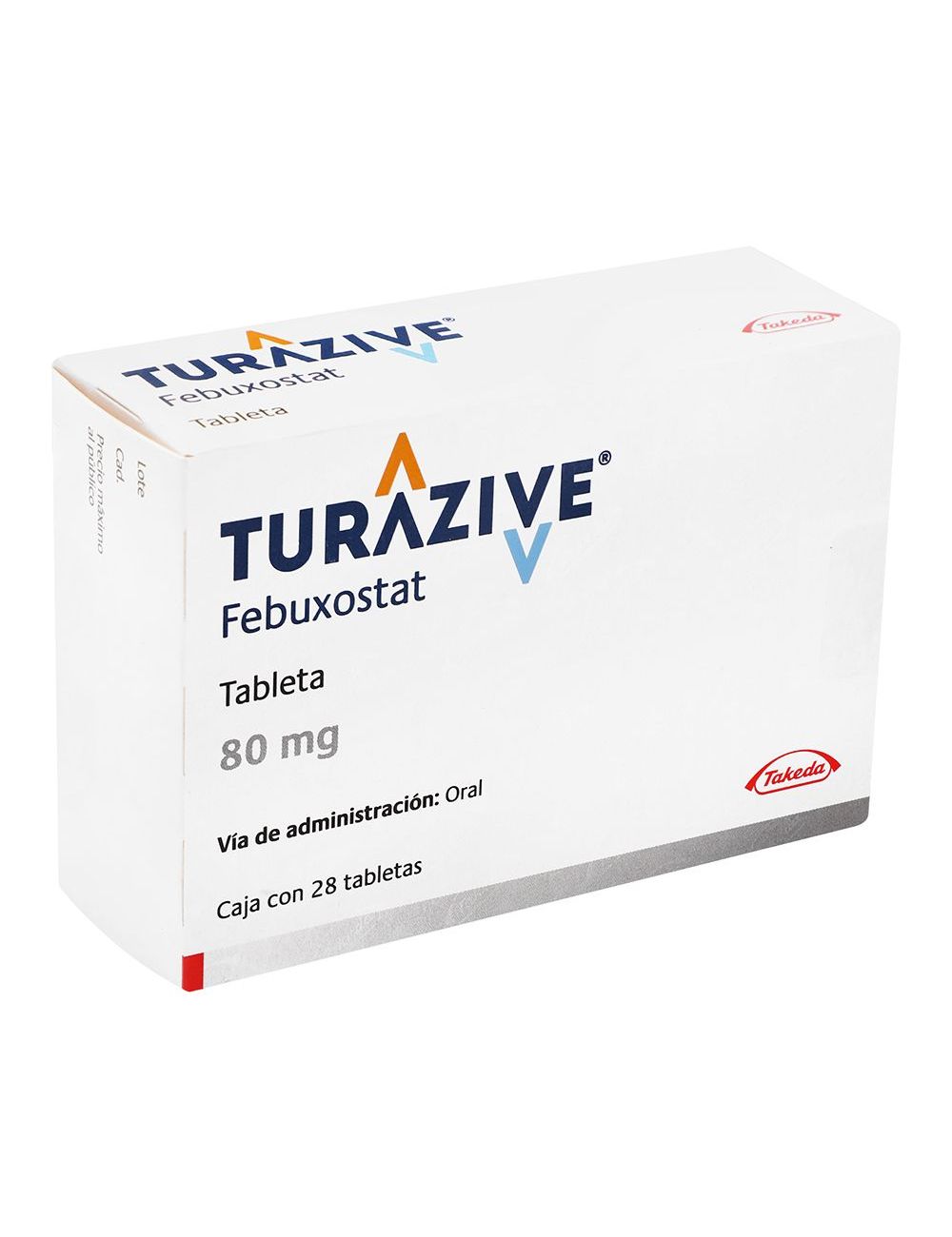 Turazive 80 mg Caja Con 28 Tabletas Turazive 80 mg Caja Con 28 Tabletas