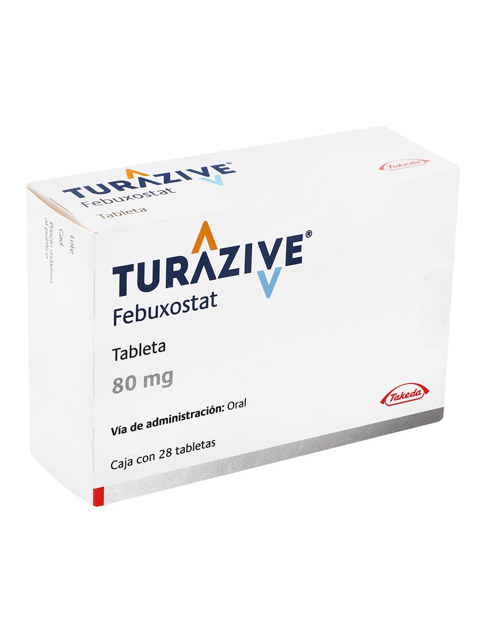 Turazive 80 mg Caja Con 28 Tabletas