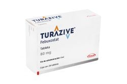 Turazive 80 mg Caja Con 28 Tabletas