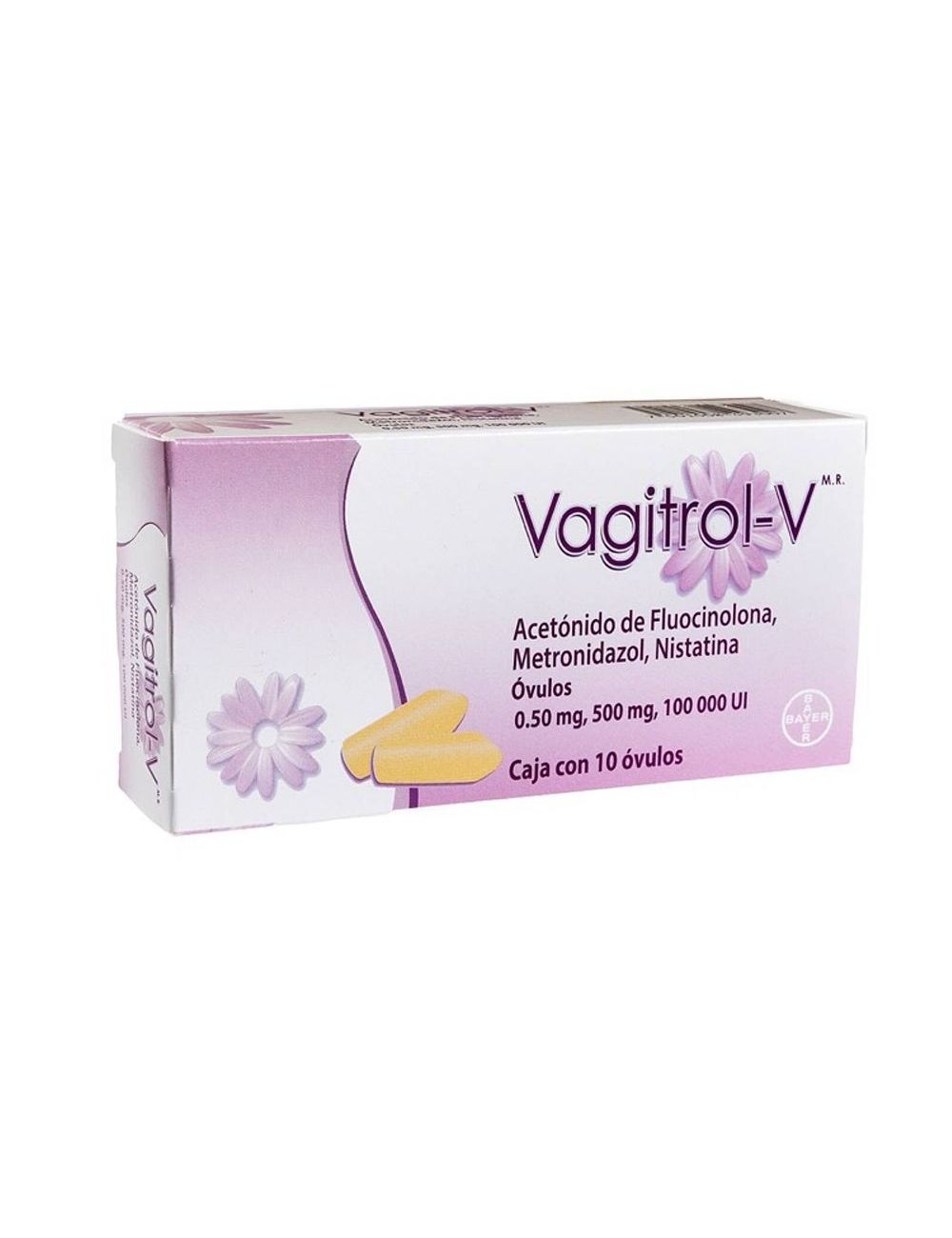 Vagitrol V .50/ 500/ 100000 UI Caja Con 10 Óvulos Vagitrol V .50/ 500/ 100000 UI Caja Con 10 Óvulos