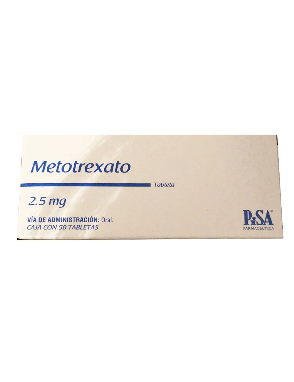 Metotrexato 2.5 mg Caja Con 50 Tabletas - RX Metotrexato 2.5 mg Caja Con 50 Tabletas - RX