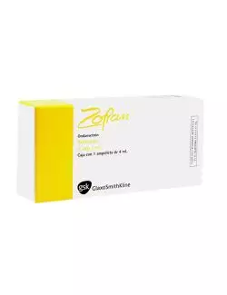 Zofran® (Ondansetrón) 2 mg/ml - 1 Ampolleta de 4ml - Glaxosmithkline