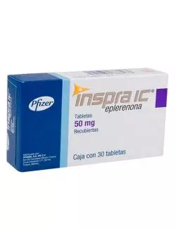 Inspra ic® 50 mg (Eplerenona) - 30 Tabletas - Pfizer