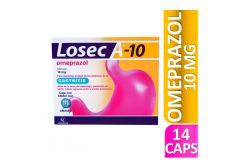 Losec A-10 10 mg Caja Con 14 Cápsulas