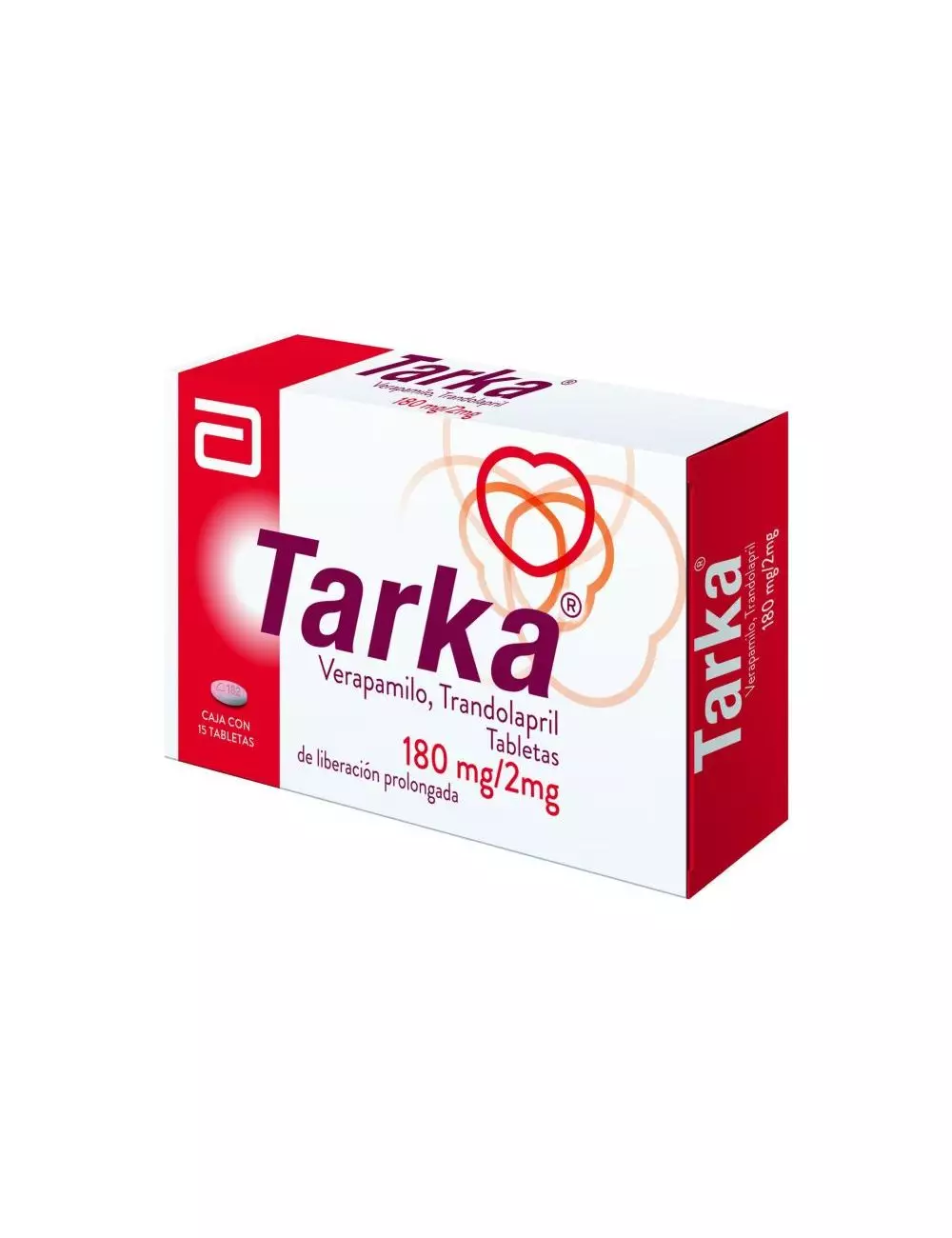 Tarka 180 mg / 2 mg Caja Con 15 Tabletas