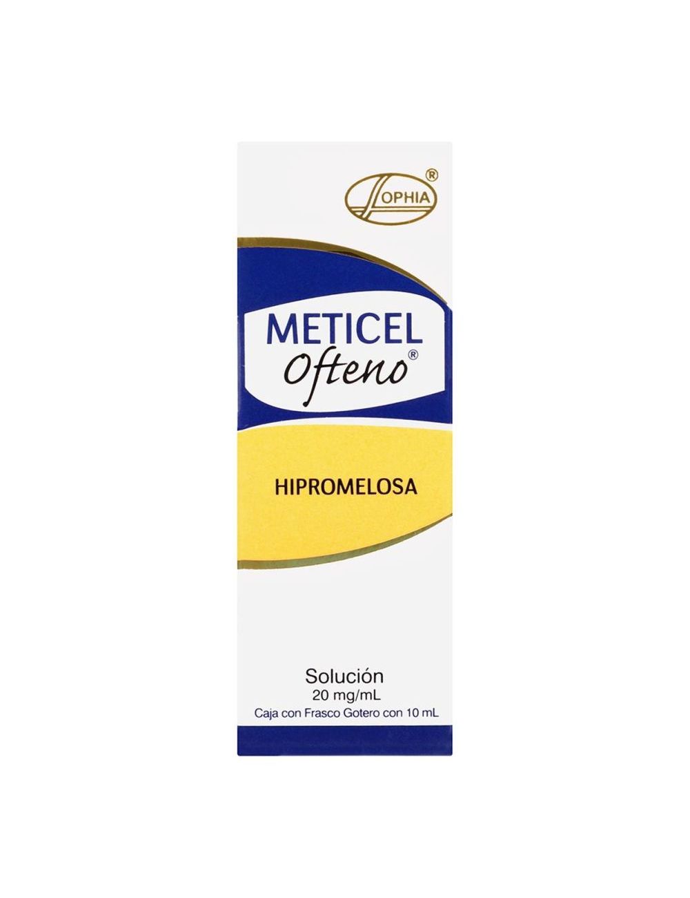 Meticel Ofteno Caja con Frasco Gotero 10 mL Meticel Ofteno Caja con Frasco Gotero 10 mL