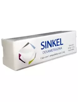 Sinkel 8 mg Caja Con Un Frasco Ámpula Con 2 mL
