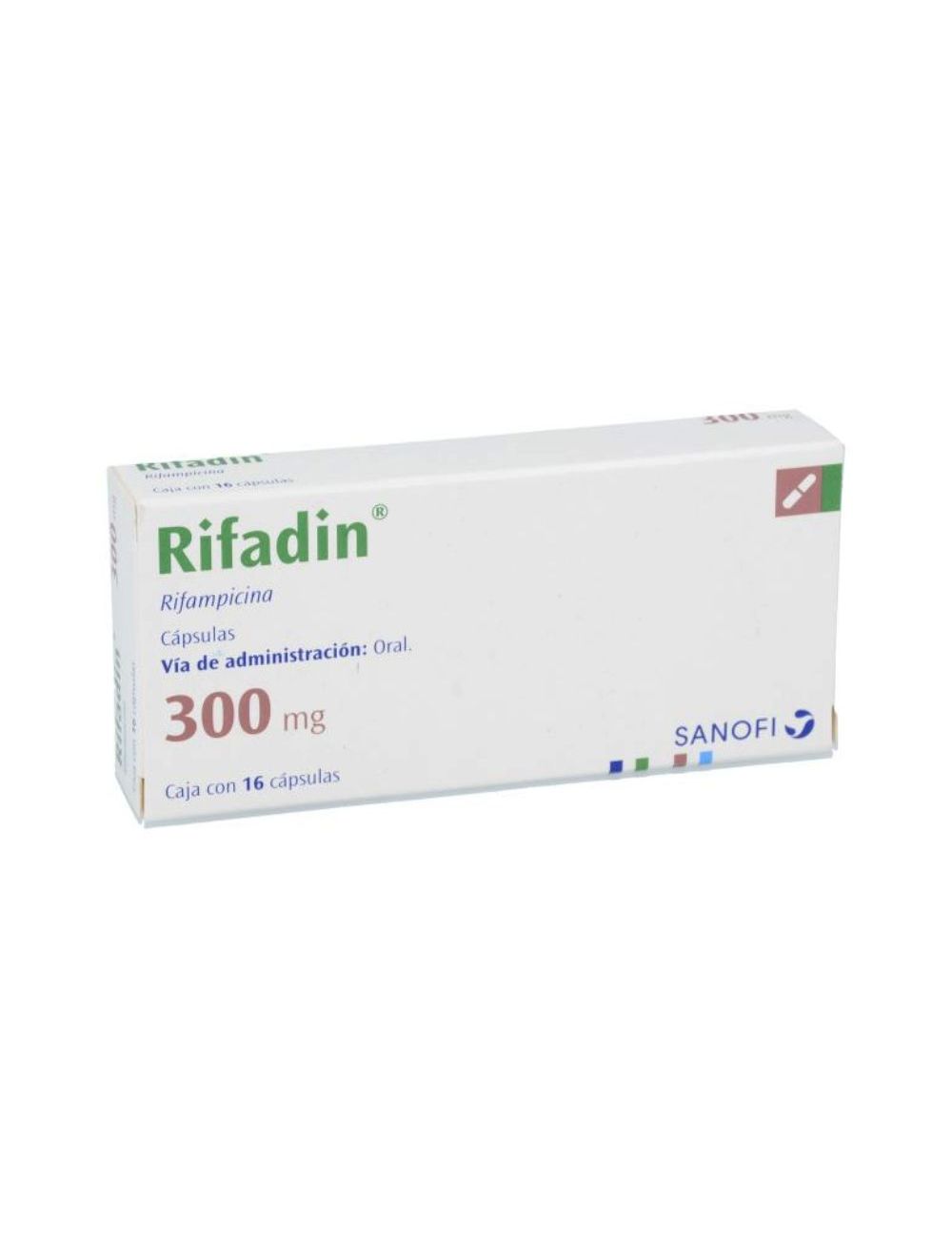Rifadin 300 mg Caja Con 16 Cápsulas -RX2 Rifadin 300 mg Caja Con 16 Cápsulas -RX2