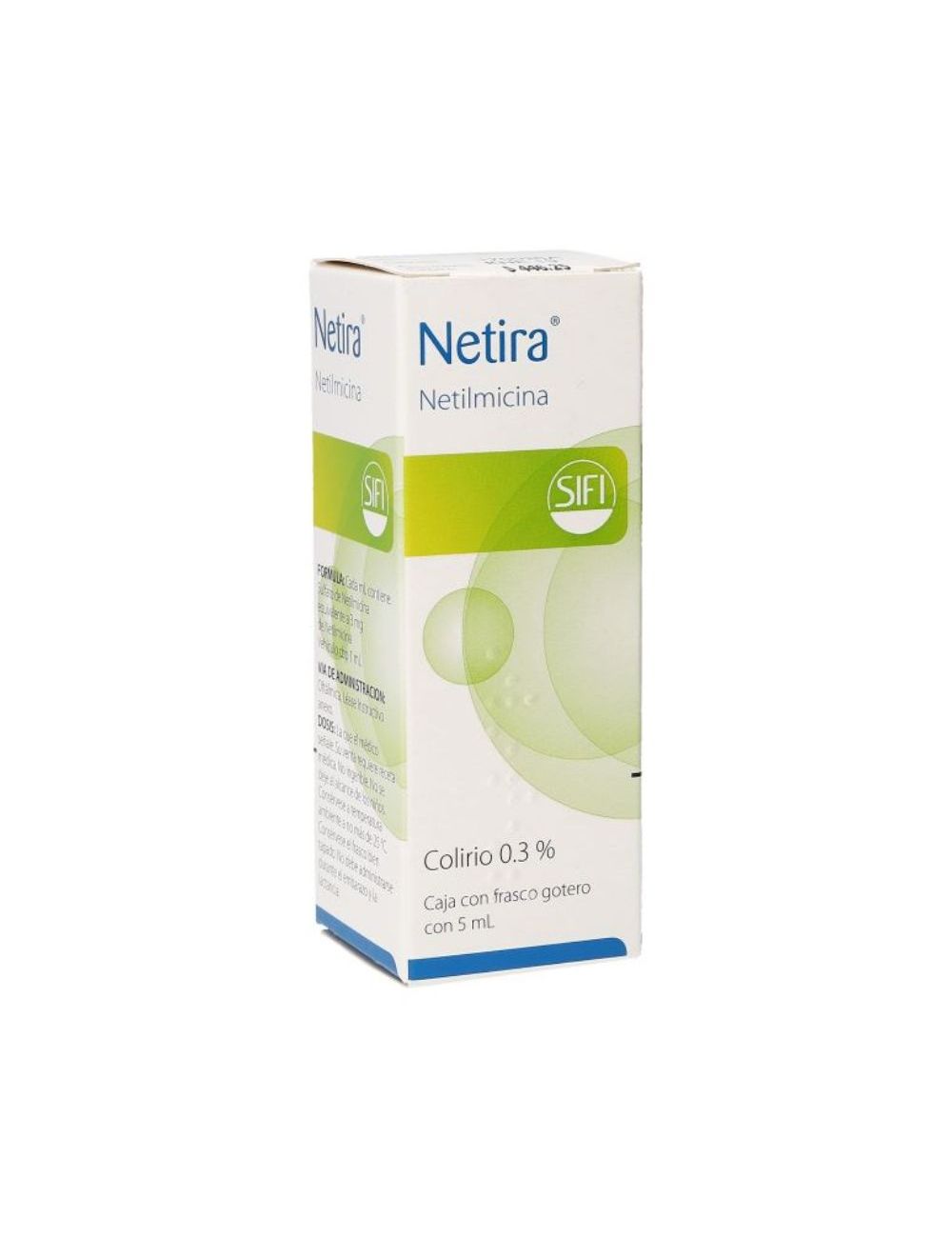 Netira 0.3% Caja Con Frasco Gotero Con 5mL Netira 0.3% Caja Con Frasco Gotero Con 5mL