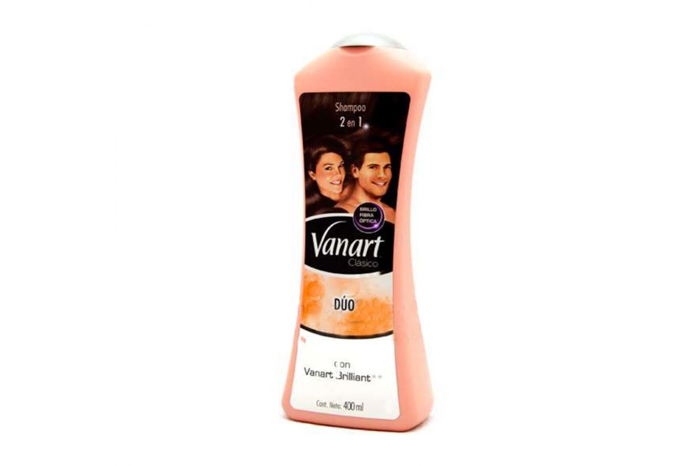Vanart Clásico Shampoo 2 En 1 Botella Con 400 mL