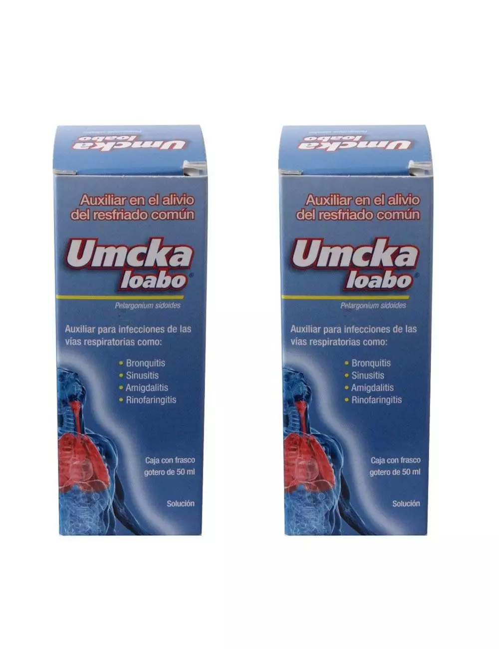 Umckaloabo Solución 50 ml Duopack 2x1