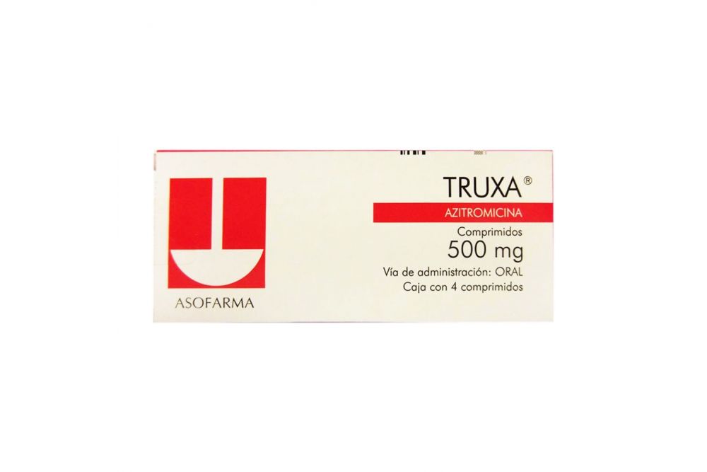 Truxa 500 mg Caja Con 4 Comprimidos -RX2