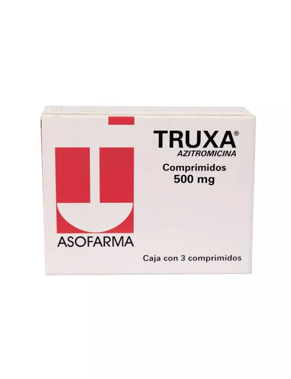 Truxa 500 mg Caja Con 3 Comprimidos -RX2