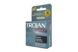 Trojan Lubricado Caja Con 3 Condones