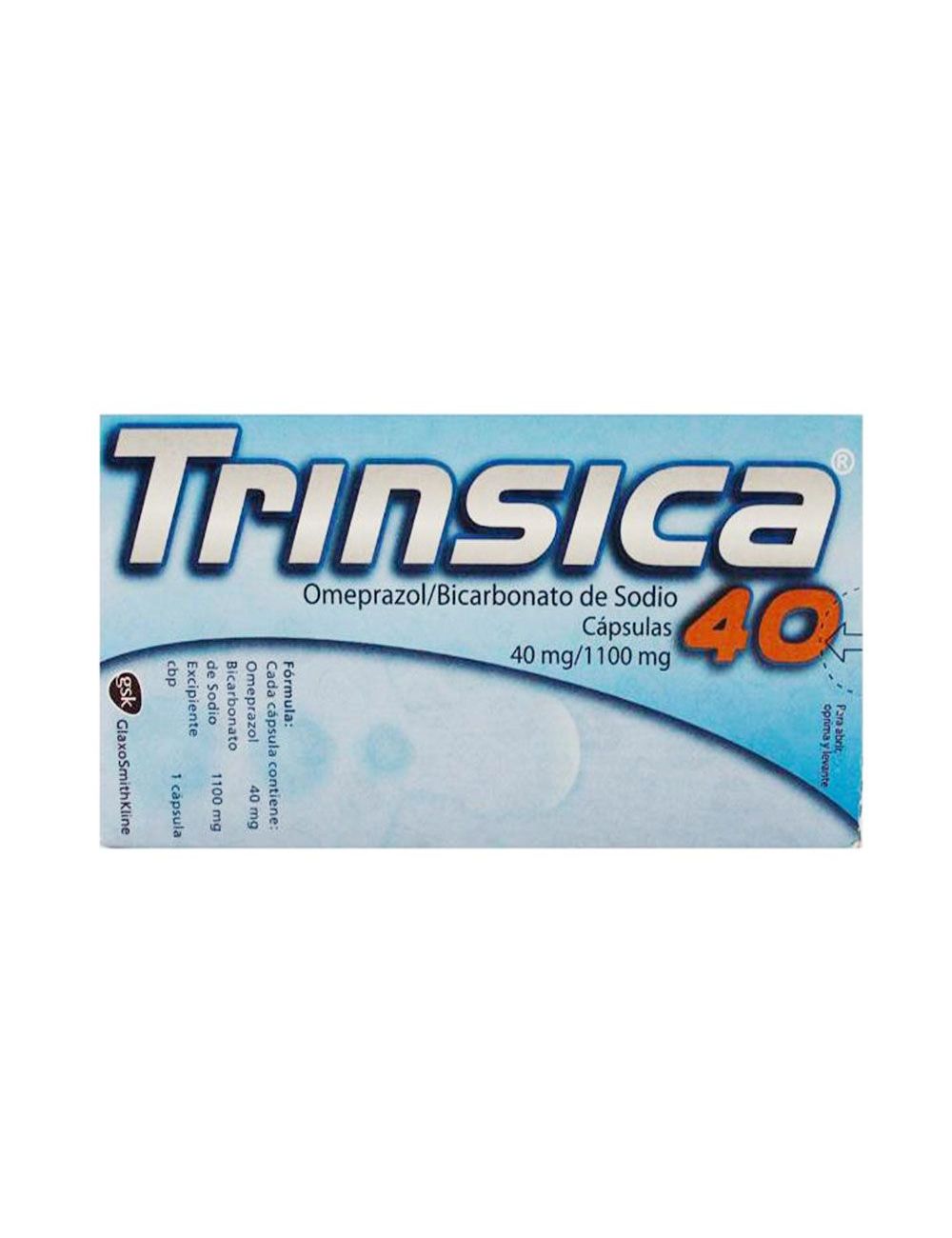 Trinsica 40 40mg/1100mg Caja Con 40 Tabletas Trinsica 40 40mg/1100mg Caja Con 40 Tabletas