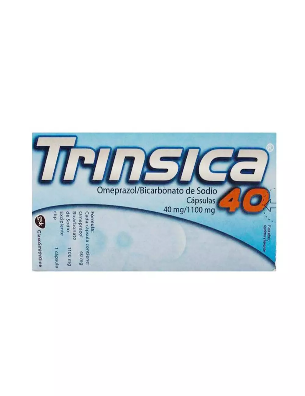 Trinsica 40 40mg/1100mg Caja Con 40 Tabletas