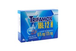 Trifamox-IBL12 H 875 mg /125 mg Caha Con 1 Comprimido -RX2