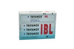 Trifamox-IBL 500mg/500mg Caja Con 16 Comprimidos - RX2