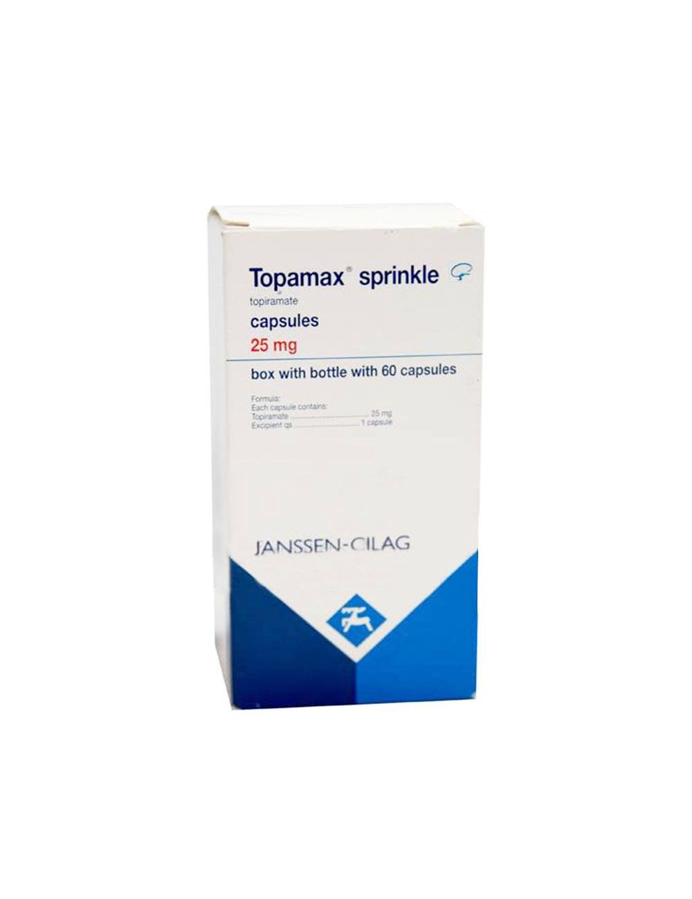 Topamax Sprinkle 25g Caja Con Frasco Con 60 Cápsulas