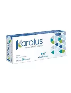 Karolus 325/37.5 mg Caja Con 20 Tabletas