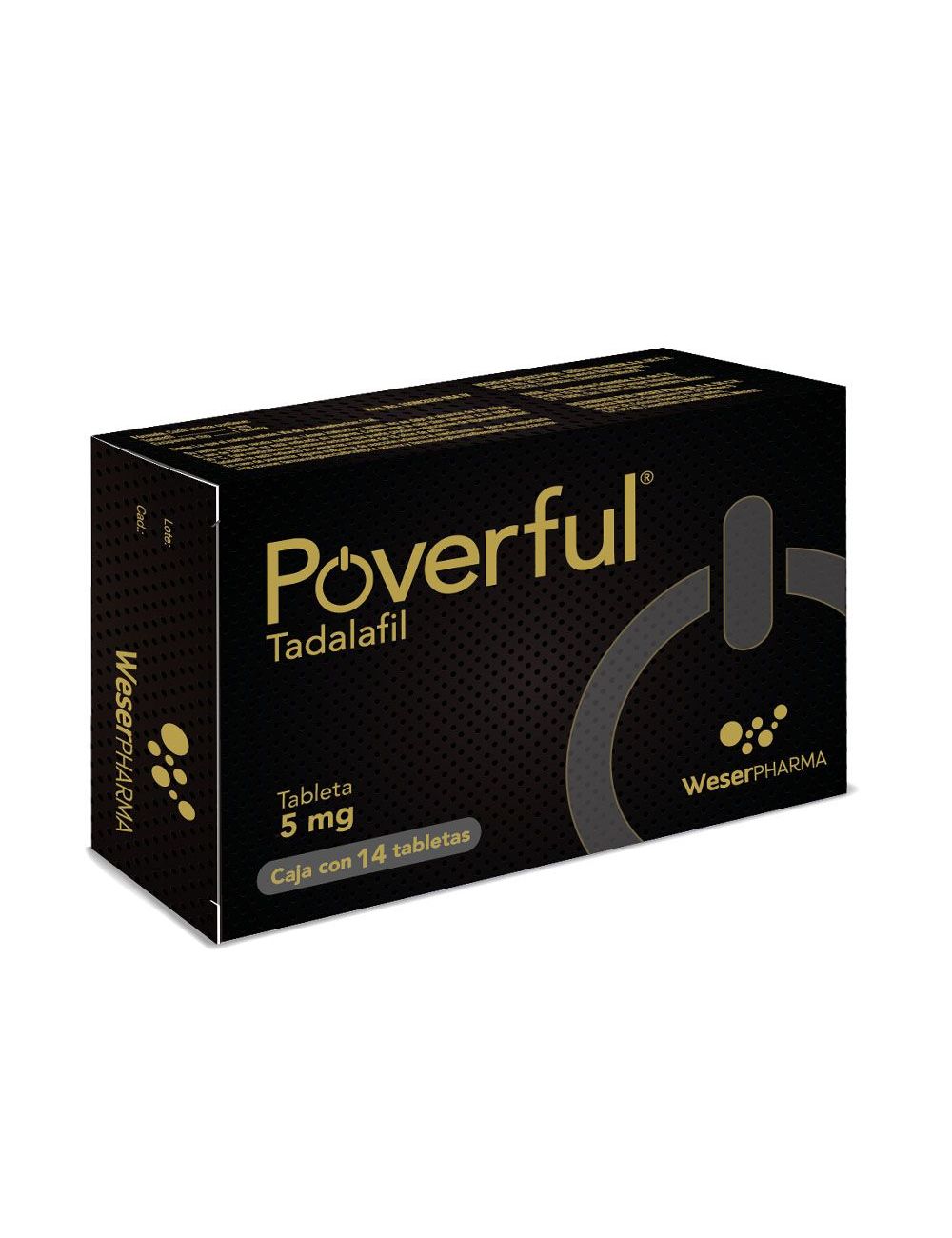 Poverful 5 mg Caja Con 14 Tabletas