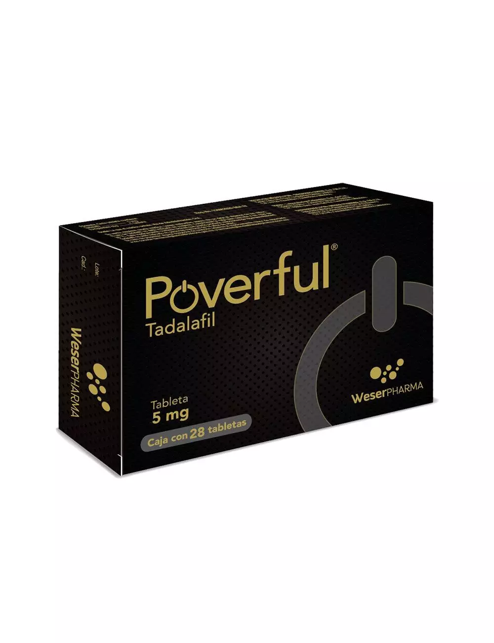 Poverful 5 mg Caja Con 28 Tabletas