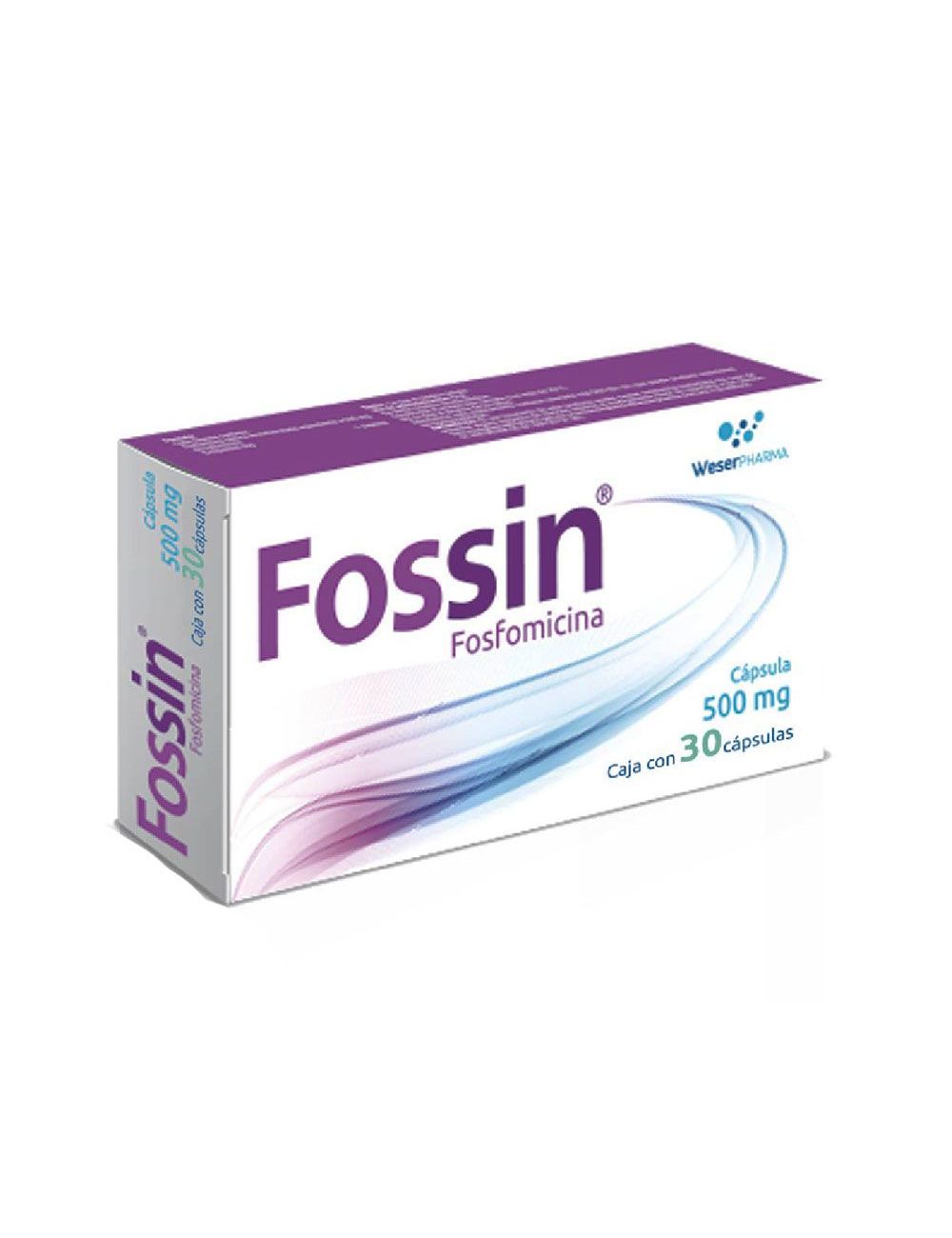 Fossin 500 mg Caja Con 30 Cápsulas - RX2 Fossin 500 mg Caja Con 30 Cápsulas - RX2