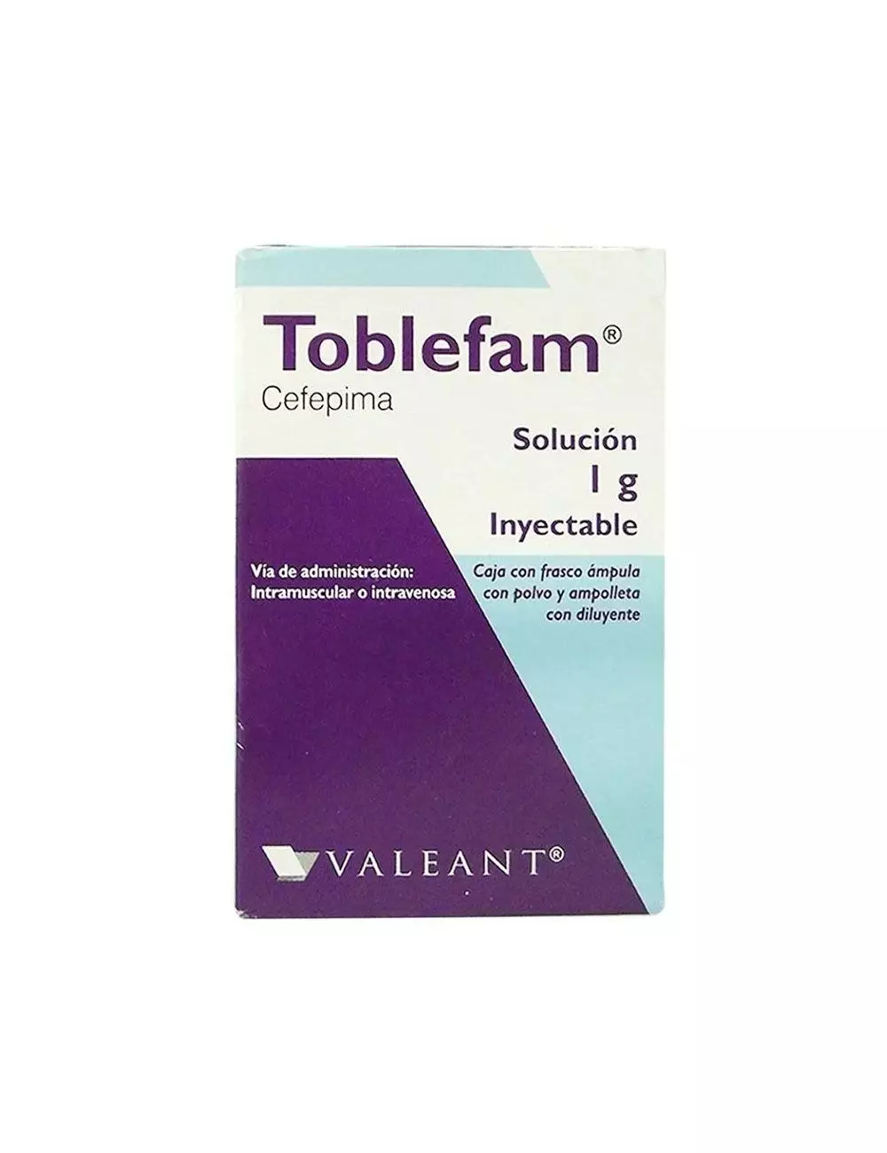 Toblefam Solución 1 g Caja Con 1 Frasco Ámpula Y Ampolleta RX2