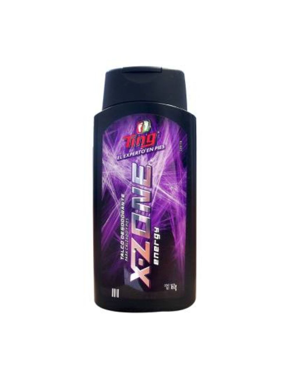 TING TALCO DESODORANTE X-ZONE ENERGY FRASCO CON 160 G